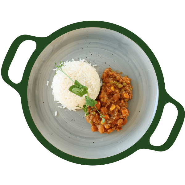 Chili con carne met witte rijst (NA)